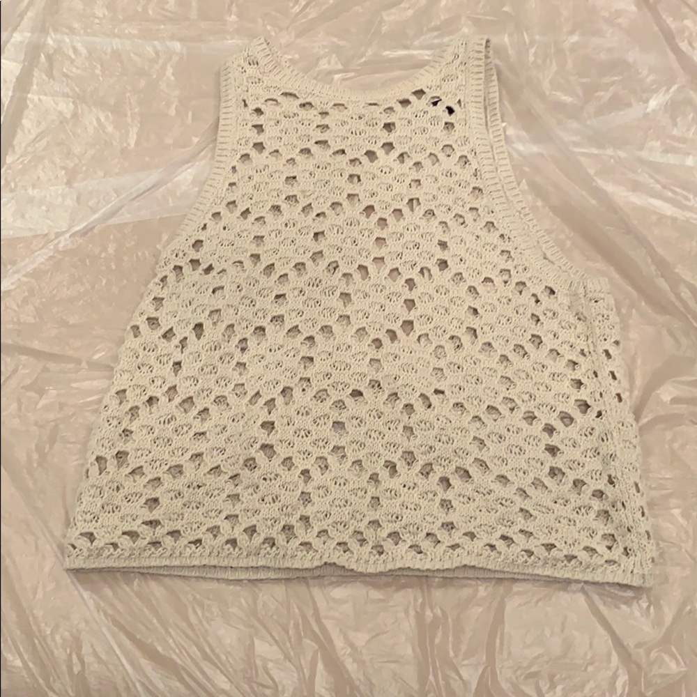 Net crop top